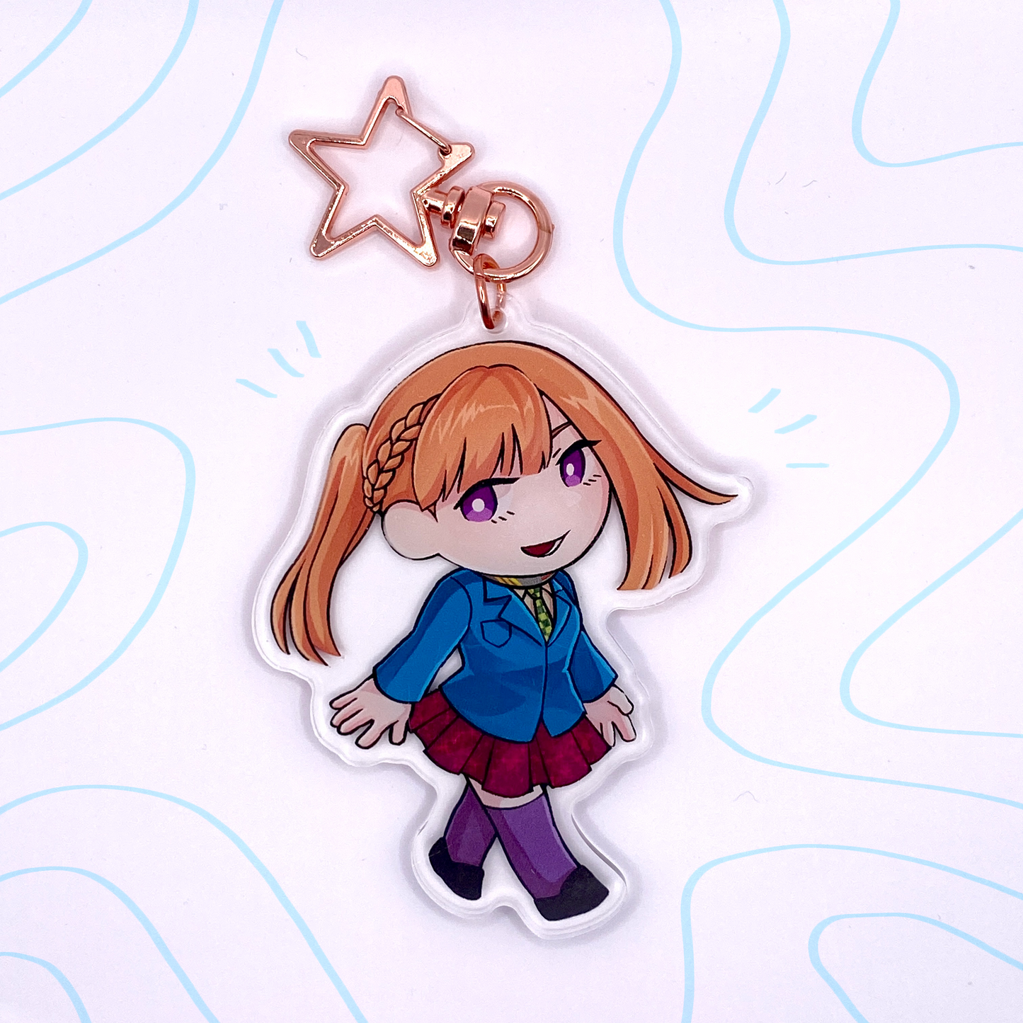Sara Chidouin Acrylic Charm