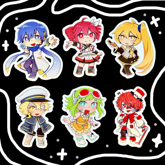Vocaloid Vinyl Stickers (noodlenavi)