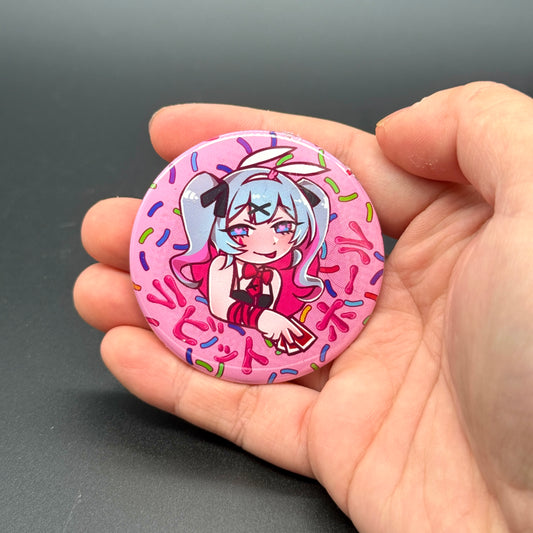Vocaloid Hatsune Miku Rabbit Hole Button