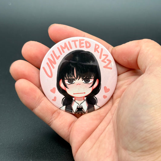 Chainsaw Man Asa Unlimited Rizz Button