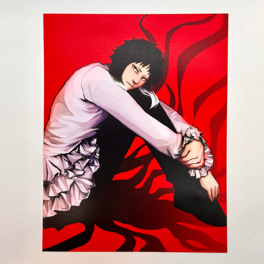Bungo Stray Dogs Akutagawa 8.5x11" Print