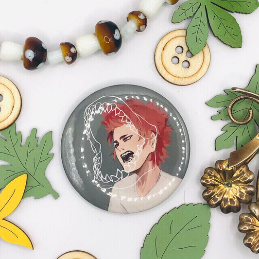 My Hero Academia Kirishima Eijirou 2.25" Button Badge