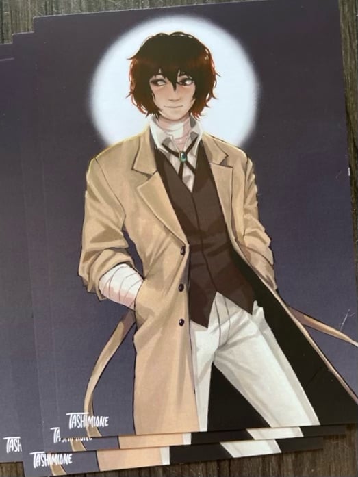 Bungou Stray Dogs Dazai Osamu 5"x7" Mini Print