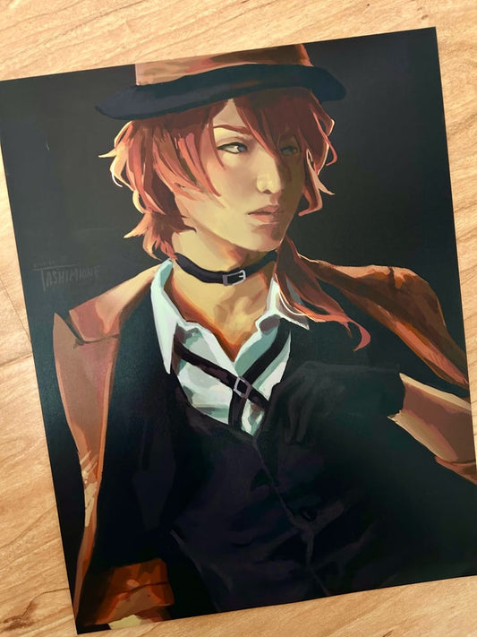 Bungou Stray Dogs Chuuya 8.5"x11" Print