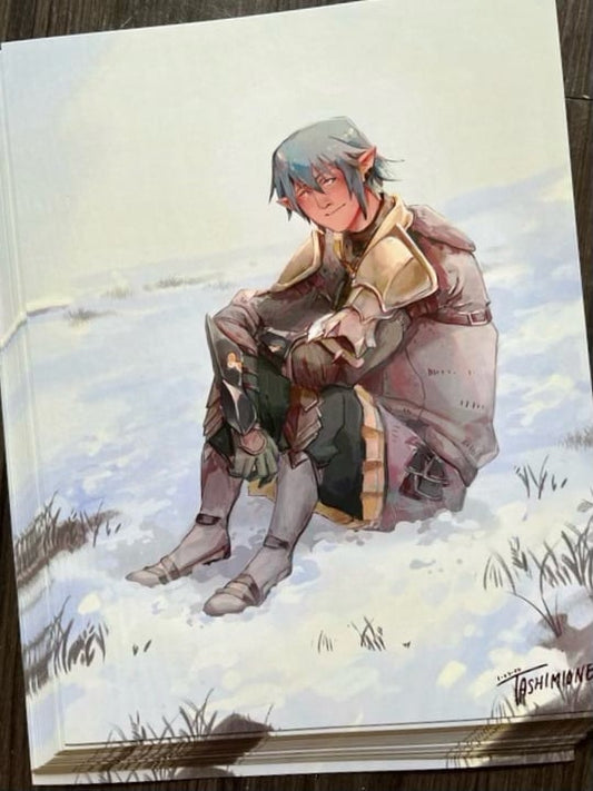 FFXIV Haurchefant 8.5"x11" Print