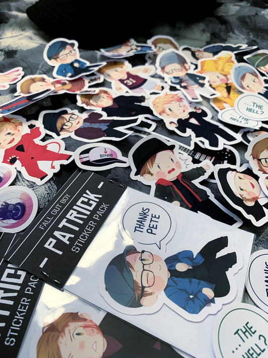 Patrick Stump Stickers/Sticker Pack