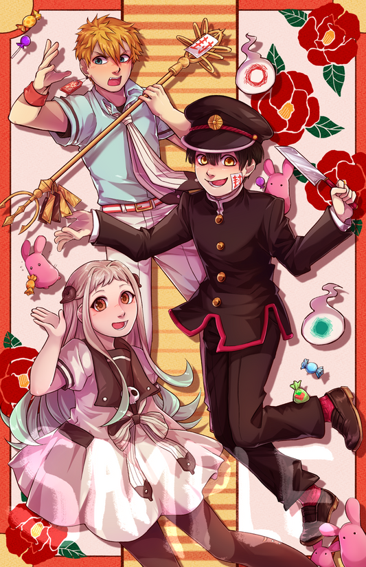Toilet-Bound Hanako-Kun 11”x17” Print