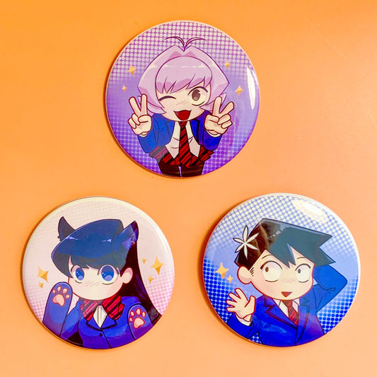 Komi Can’t Communicate Button Pins