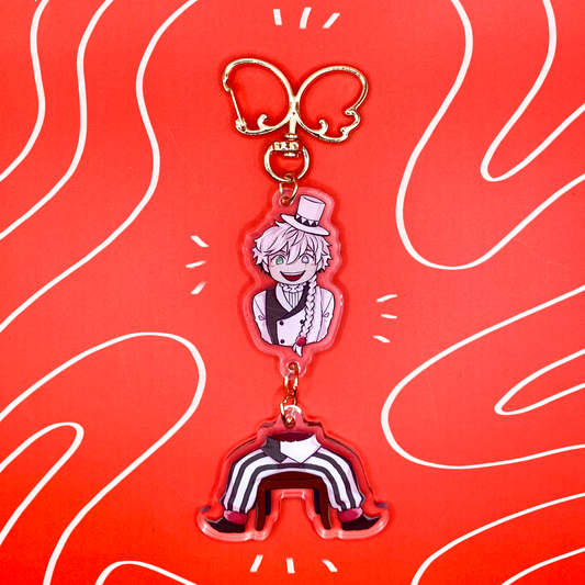 Nikolai Gogol Acrylic Charm