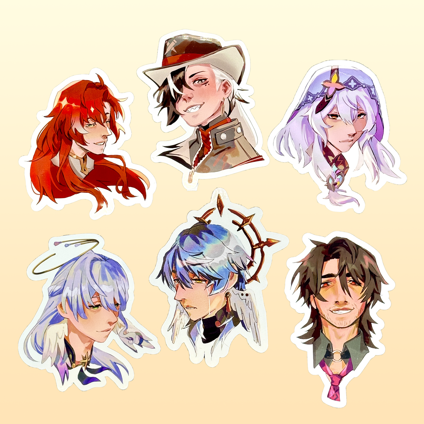 Honkai Star Rail Penacony Vinyl Stickers (tashimione)