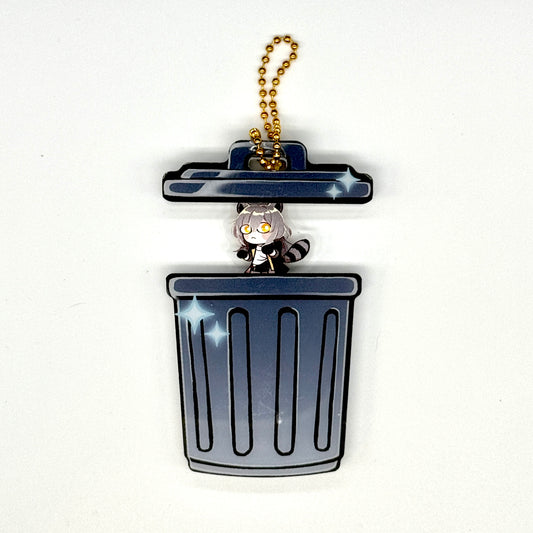 Honkai Star Rail Trailblazer Stelle Trash Can Openable Charm