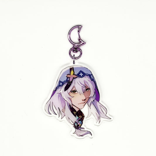 Honkai Star Rail Black Swan Acrylic Charm