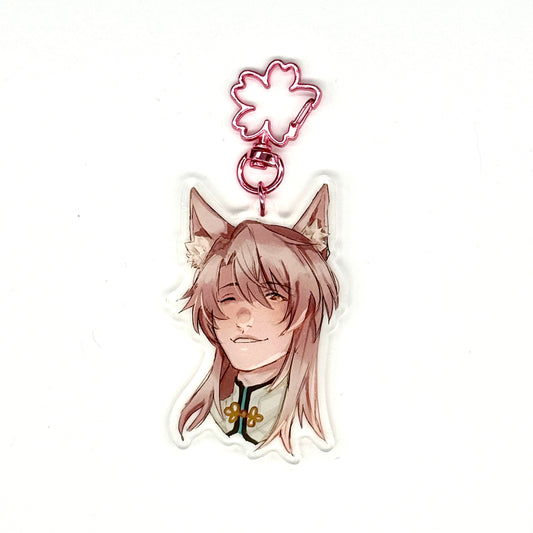 Honkai Star Rail Jiaoqiu Acrylic Charm