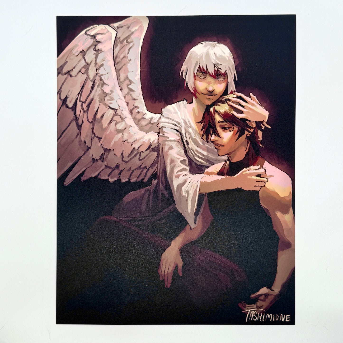 Bungo Stray Dogs Angel Jouno and Tecchou 8.5x11" Print