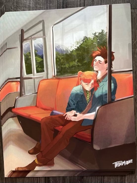 Your Turn to Die Joe and Sara 8.5"x11" Print