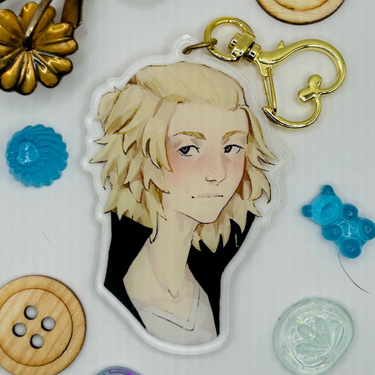 Tokyo Revengers Mikey 3" Double Sided Acrylic Charm