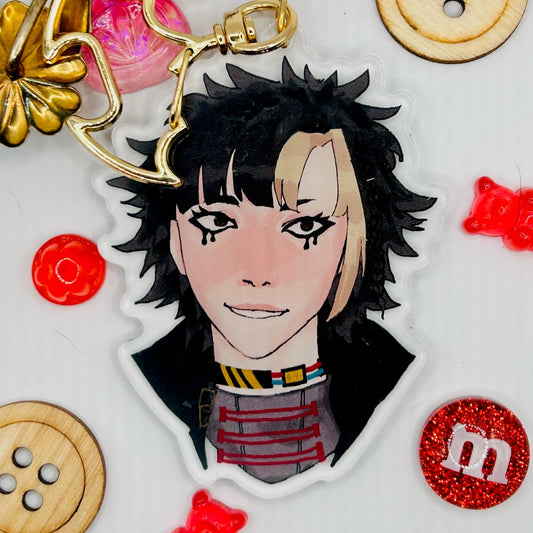 Your Turn to Die Reko Yabusame 3" Double Sided Acrylic Charm