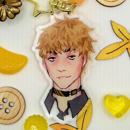 Your Turn to Die Keiji Shinogi 3" Double Sided Acrylic Charm