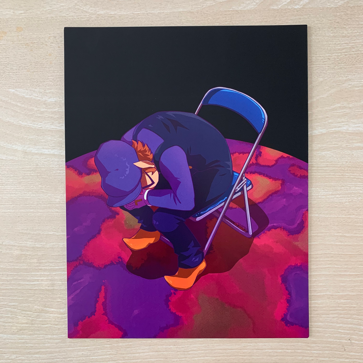 Waluigi Print
